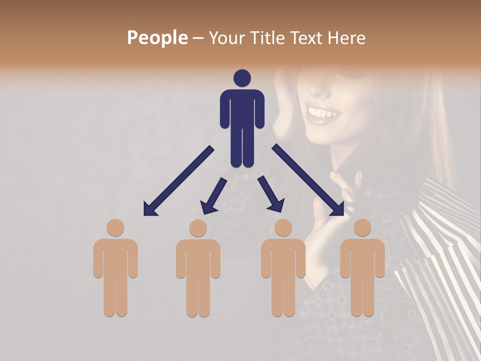 Customer Glamour Gesture PowerPoint Template