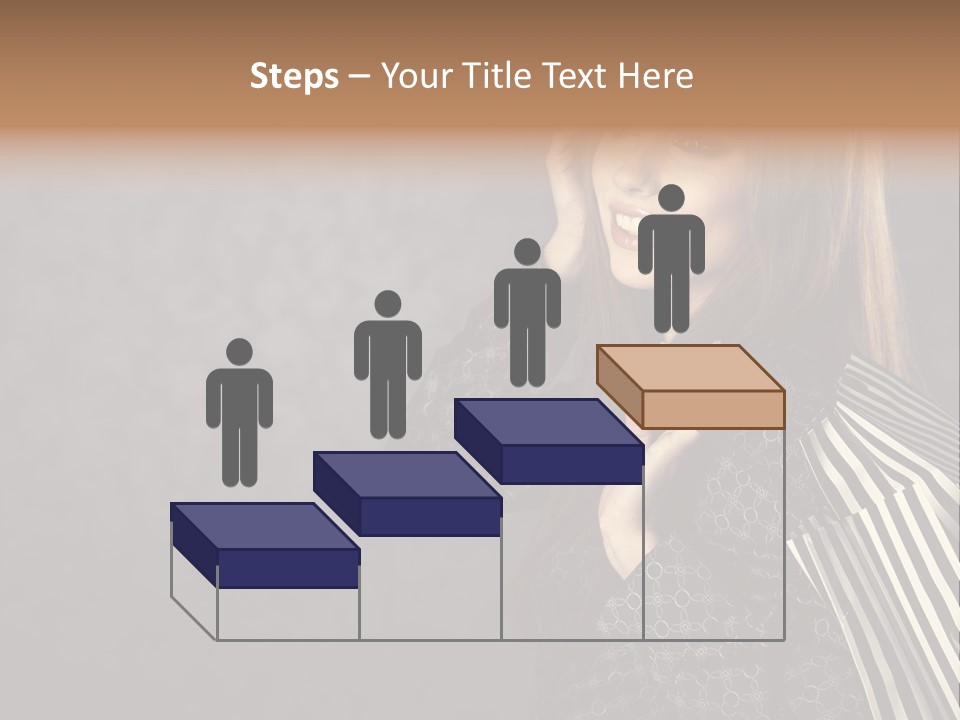 Customer Glamour Gesture PowerPoint Template