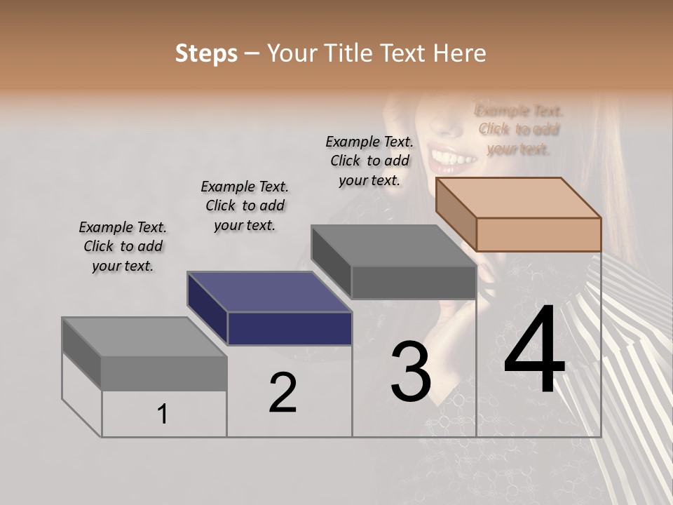 Customer Glamour Gesture PowerPoint Template
