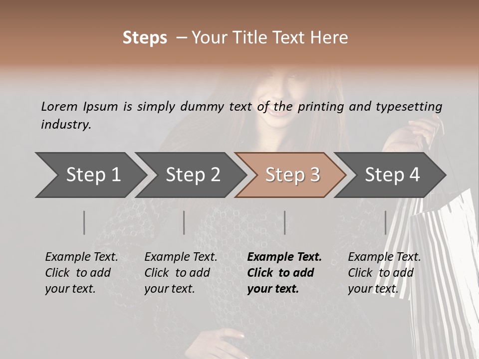 Customer Luxury Store PowerPoint Template