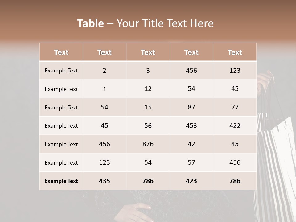 Customer Luxury Store PowerPoint Template
