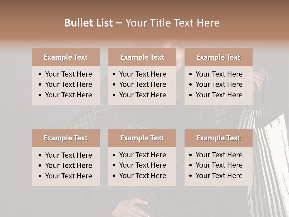 Customer Luxury Store PowerPoint Template