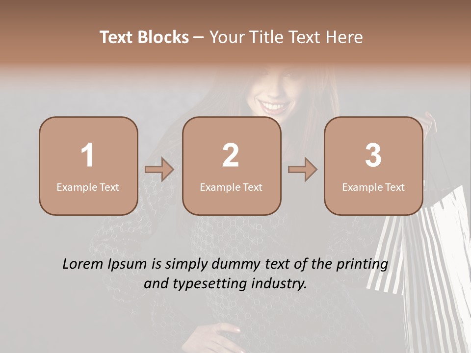 Customer Luxury Store PowerPoint Template