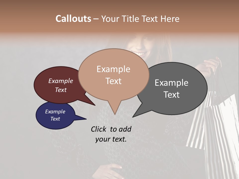 Customer Luxury Store PowerPoint Template