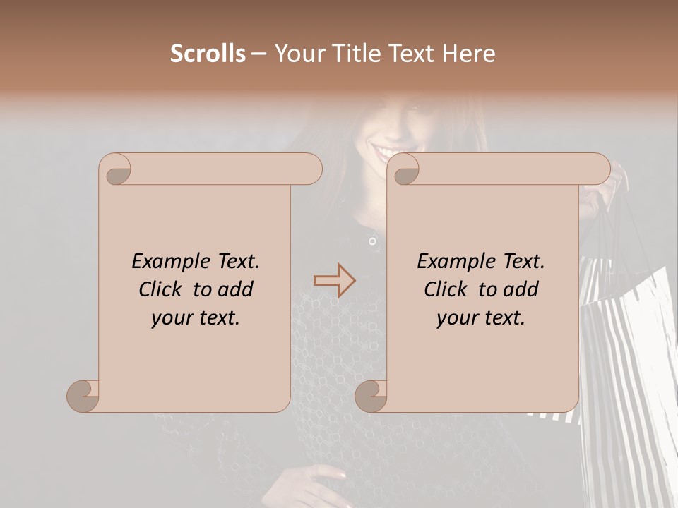 Customer Luxury Store PowerPoint Template