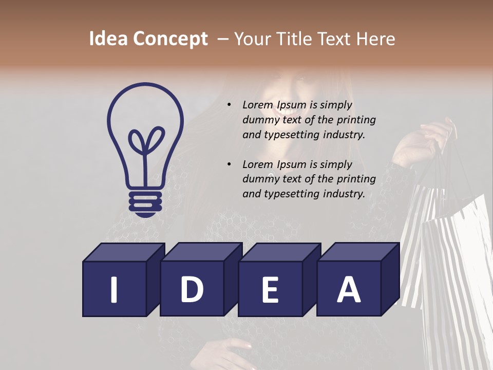 Customer Luxury Store PowerPoint Template