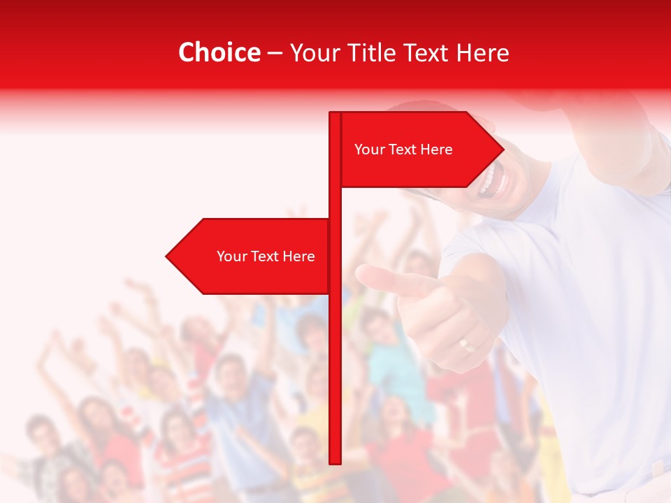 Casual  Victory PowerPoint Template