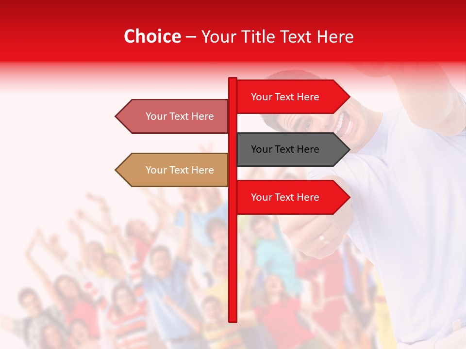 Casual  Victory PowerPoint Template