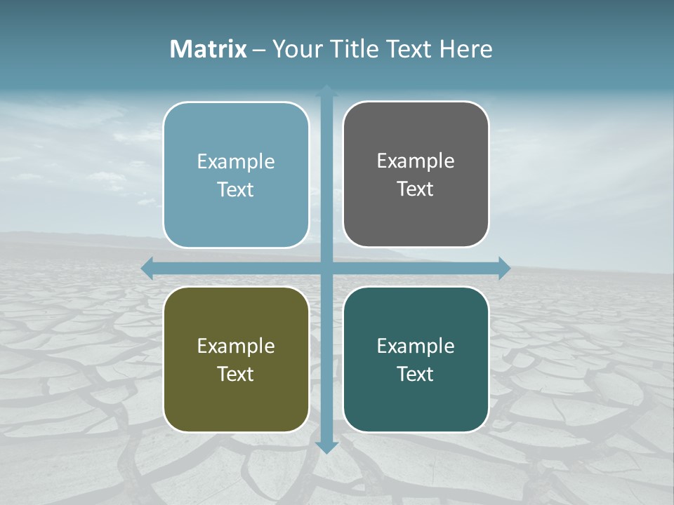 Wasteland Ground Climate PowerPoint Template