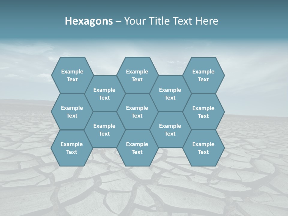 Wasteland Ground Climate PowerPoint Template