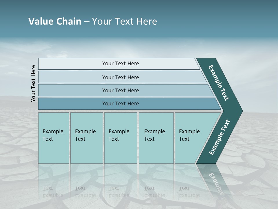 Wasteland Ground Climate PowerPoint Template