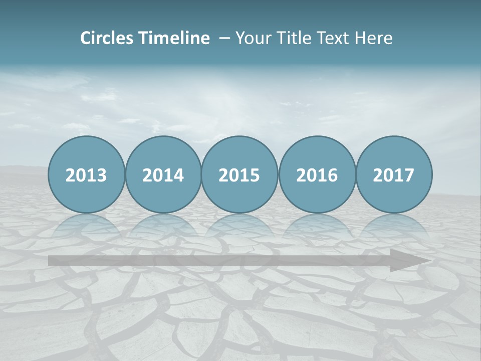 Wasteland Ground Climate PowerPoint Template