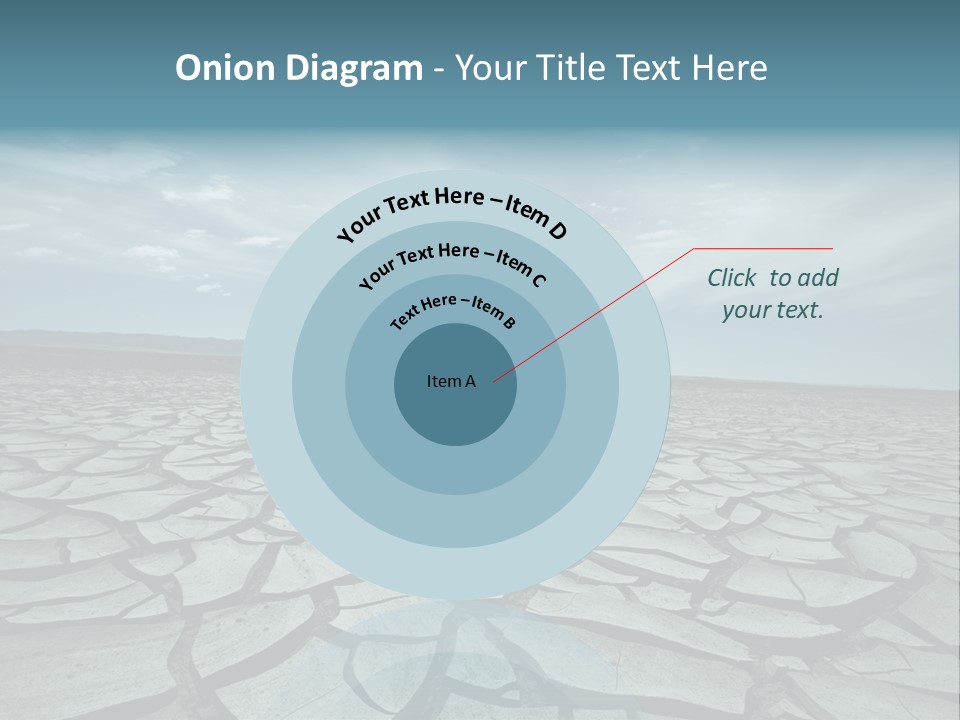 Wasteland Ground Climate PowerPoint Template