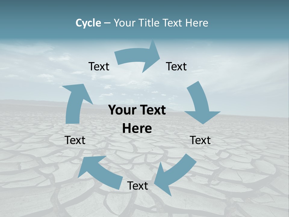 Wasteland Ground Climate PowerPoint Template