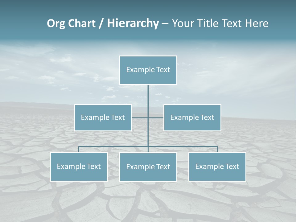 Wasteland Ground Climate PowerPoint Template