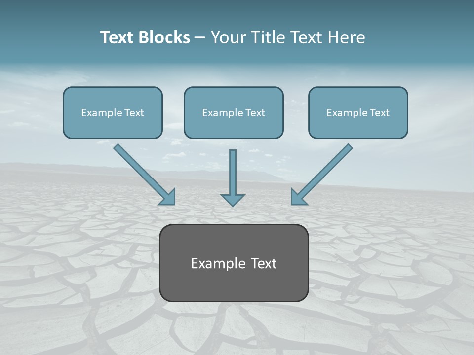 Wasteland Ground Climate PowerPoint Template