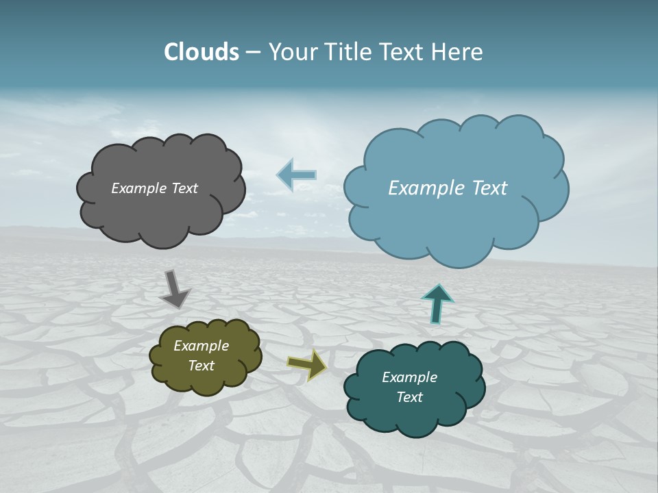 Wasteland Ground Climate PowerPoint Template