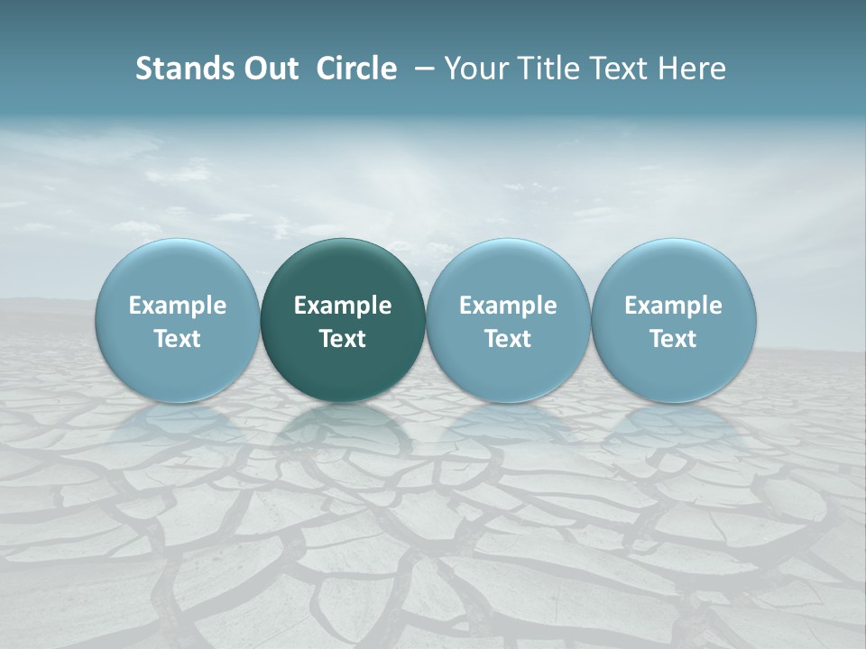 Wasteland Ground Climate PowerPoint Template