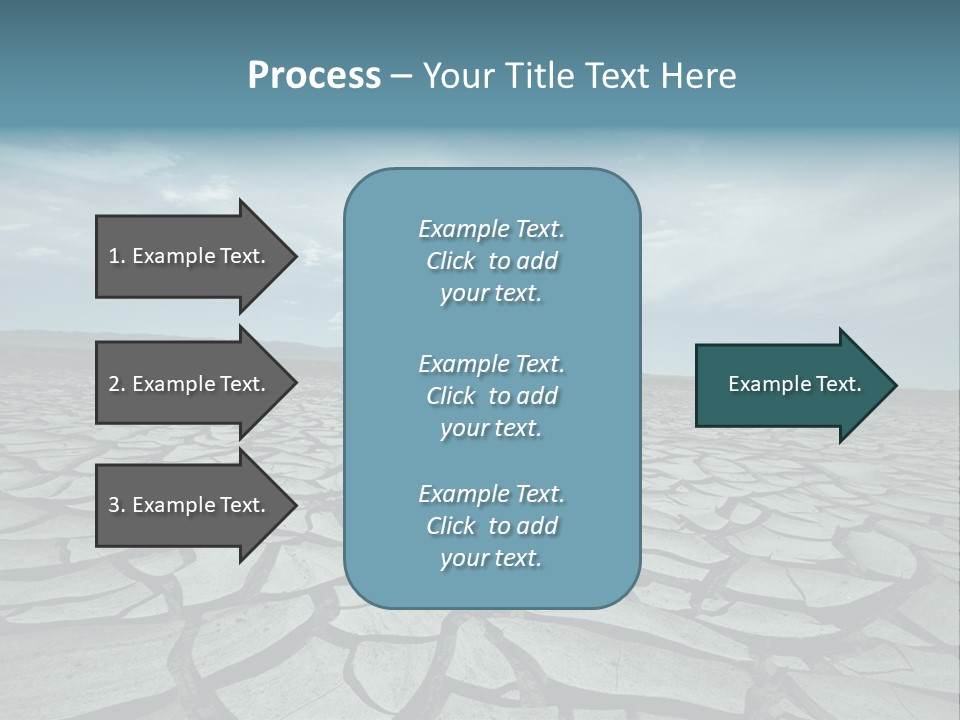 Wasteland Ground Climate PowerPoint Template