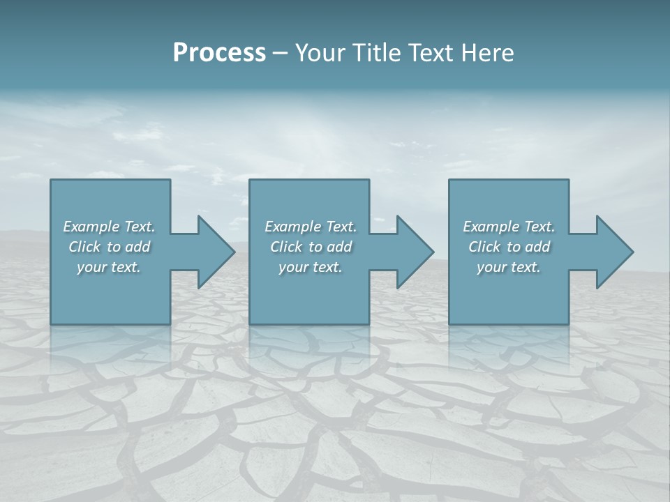 Wasteland Ground Climate PowerPoint Template