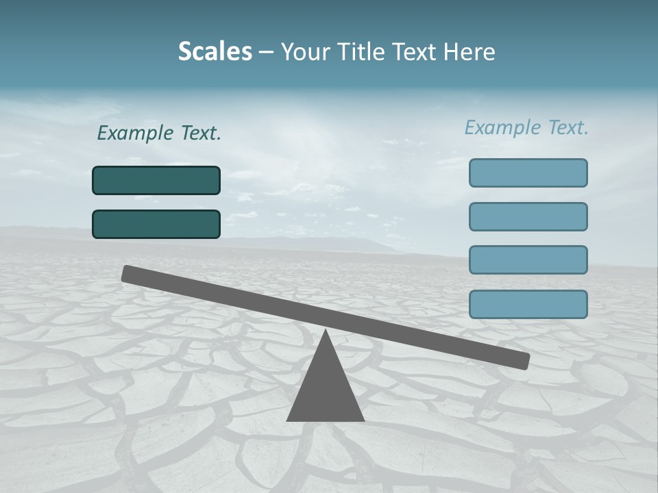 Wasteland Ground Climate PowerPoint Template