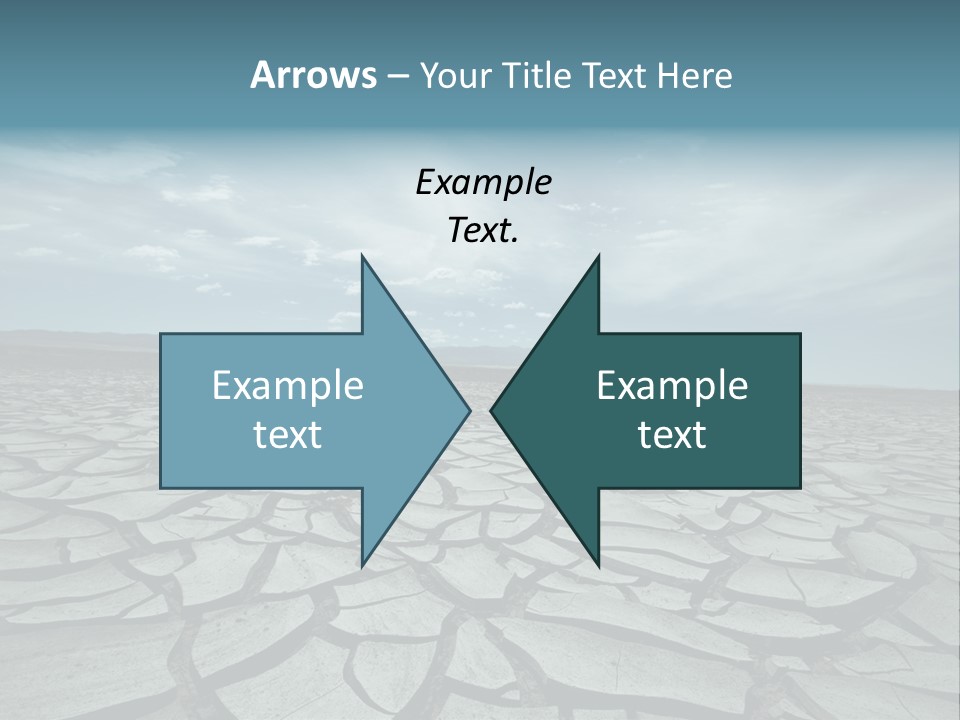 Wasteland Ground Climate PowerPoint Template