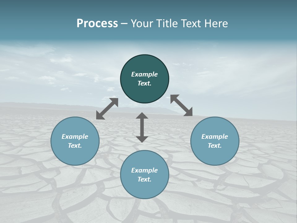 Wasteland Ground Climate PowerPoint Template