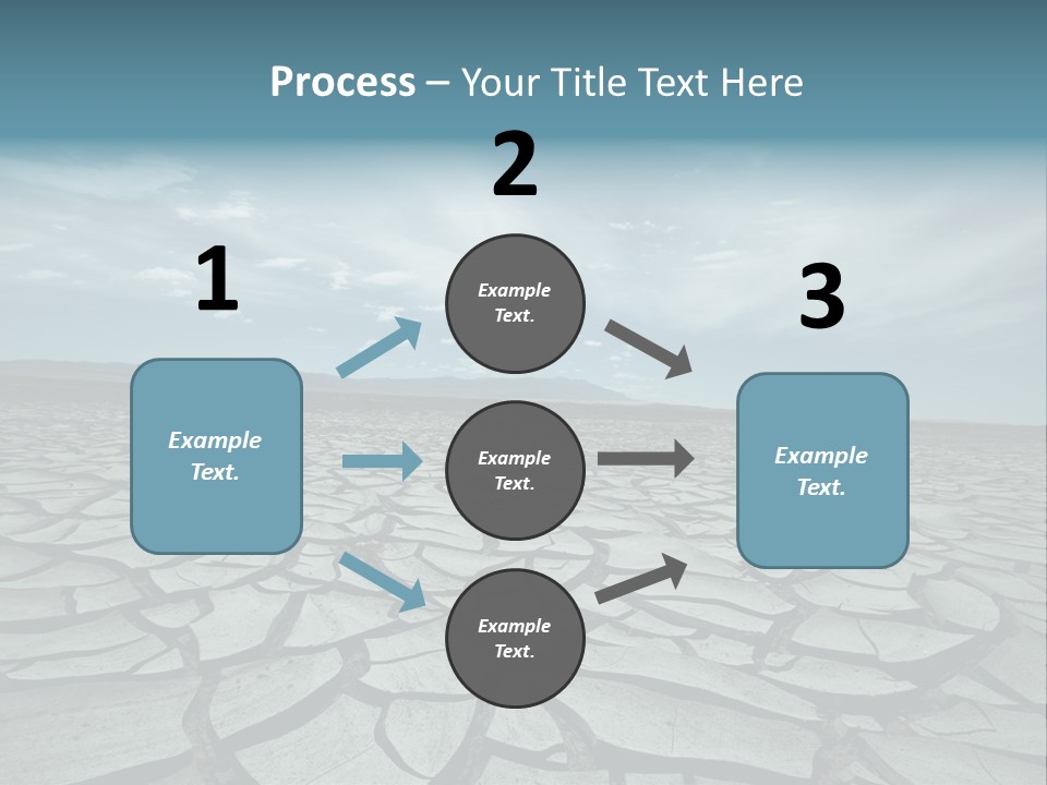 Wasteland Ground Climate PowerPoint Template