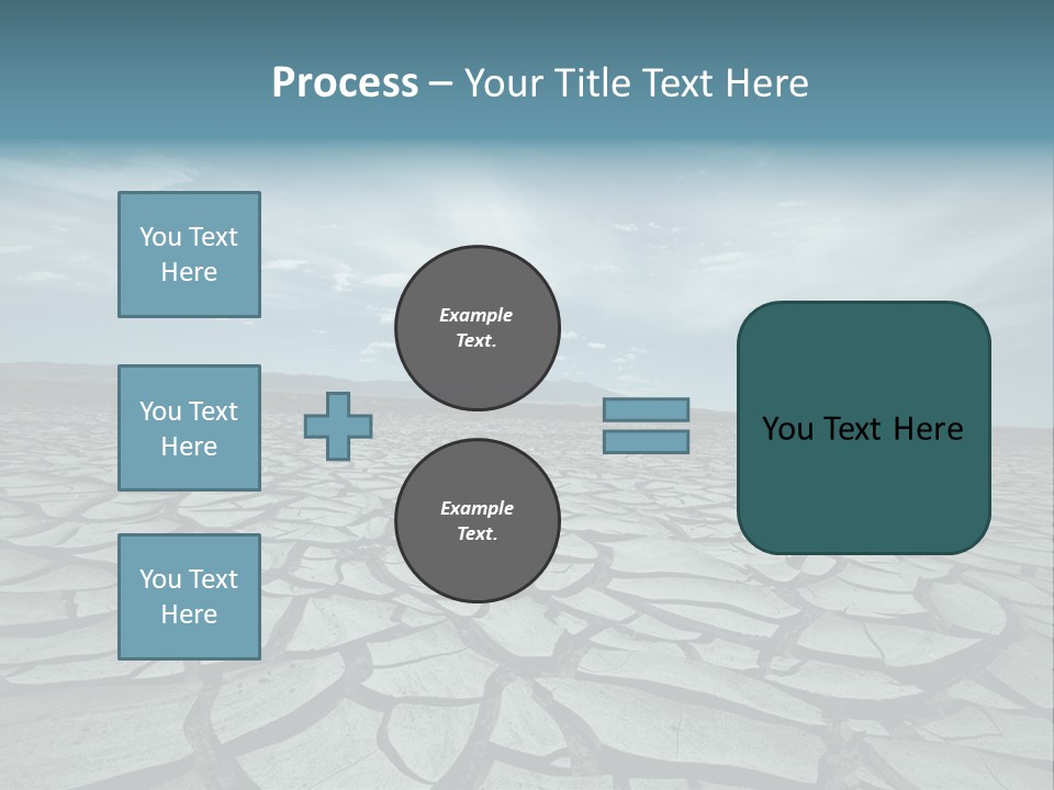 Wasteland Ground Climate PowerPoint Template