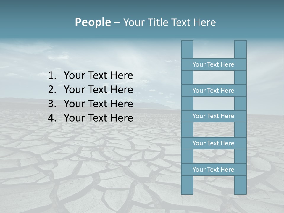Wasteland Ground Climate PowerPoint Template