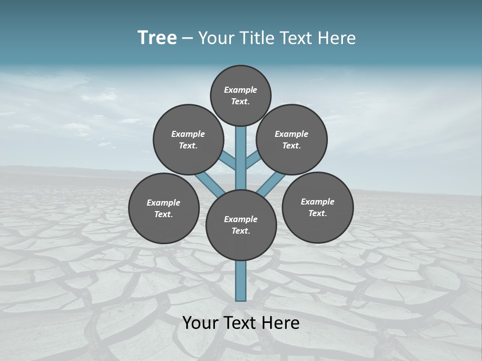 Wasteland Ground Climate PowerPoint Template