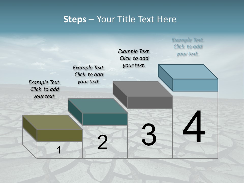 Wasteland Ground Climate PowerPoint Template