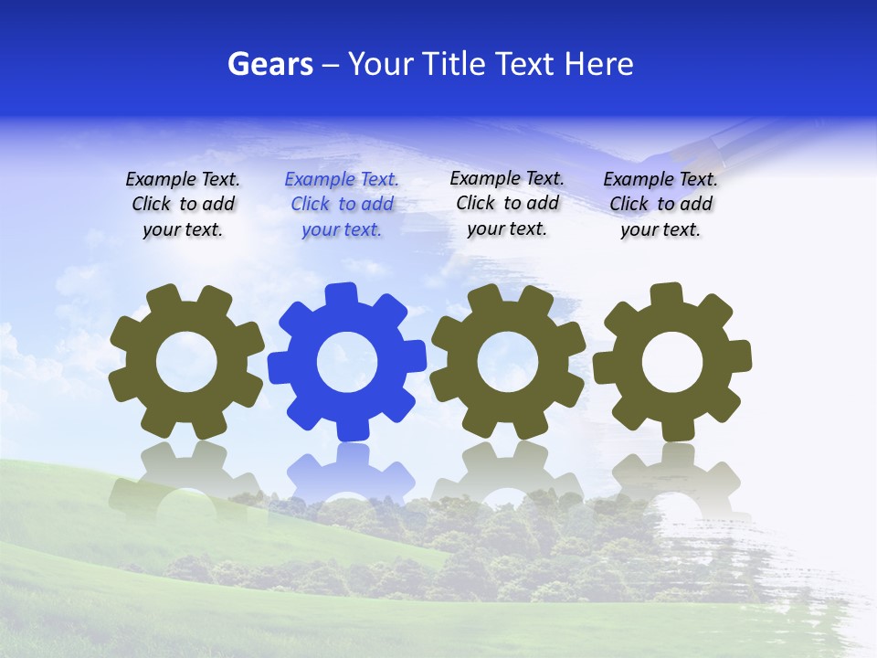 Gas Danger Person PowerPoint Template