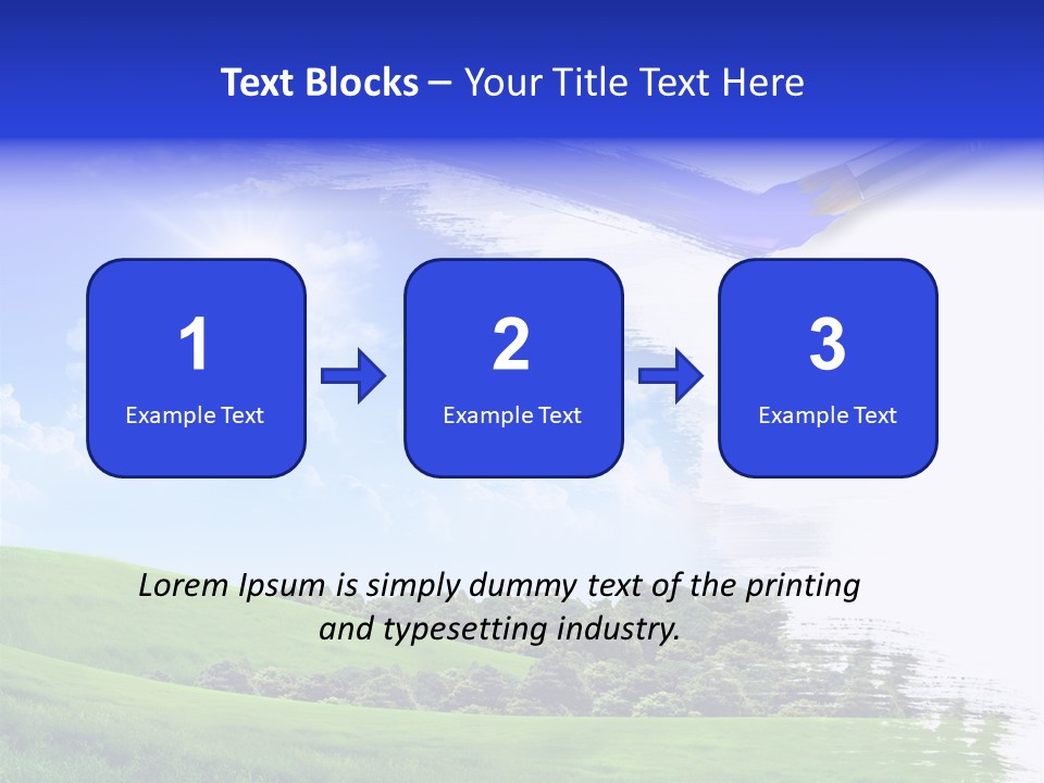 Gas Danger Person PowerPoint Template