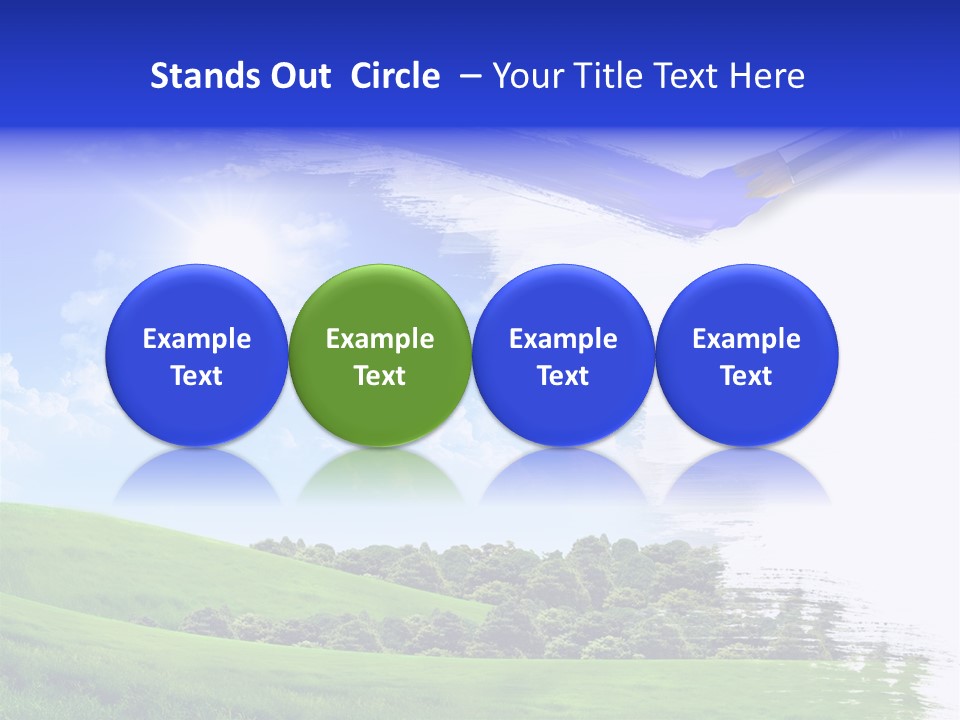 Gas Danger Person PowerPoint Template