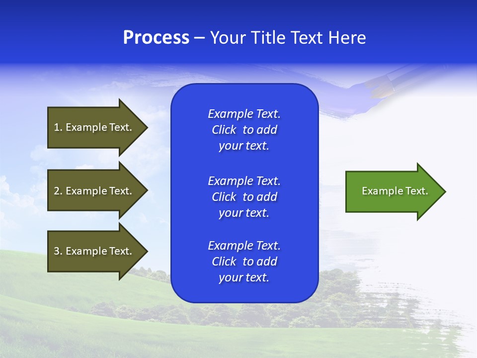 Gas Danger Person PowerPoint Template
