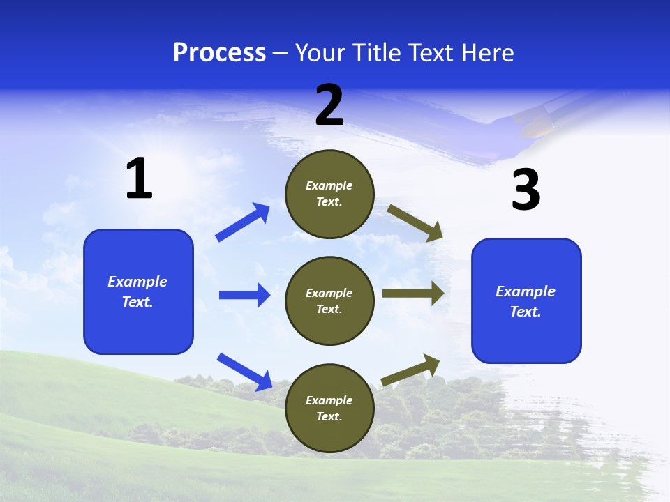 Gas Danger Person PowerPoint Template