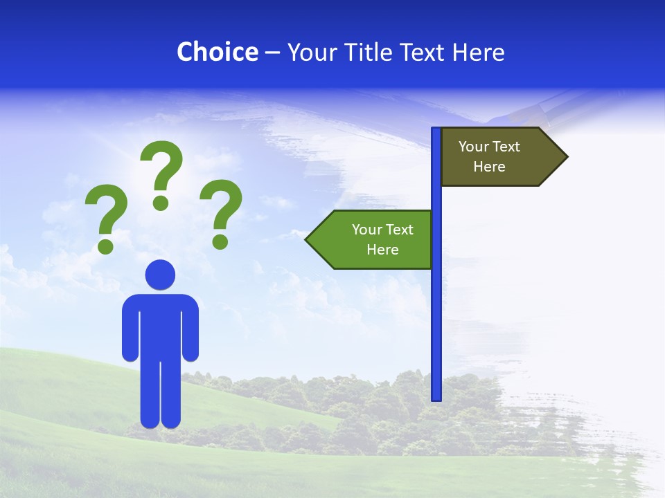 Gas Danger Person PowerPoint Template