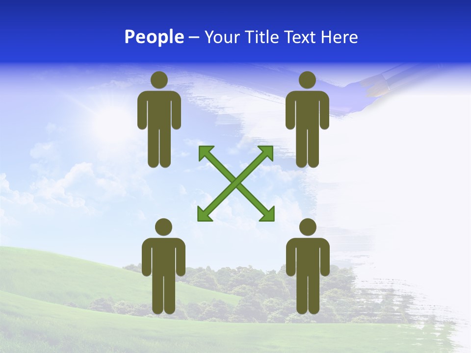 Gas Danger Person PowerPoint Template