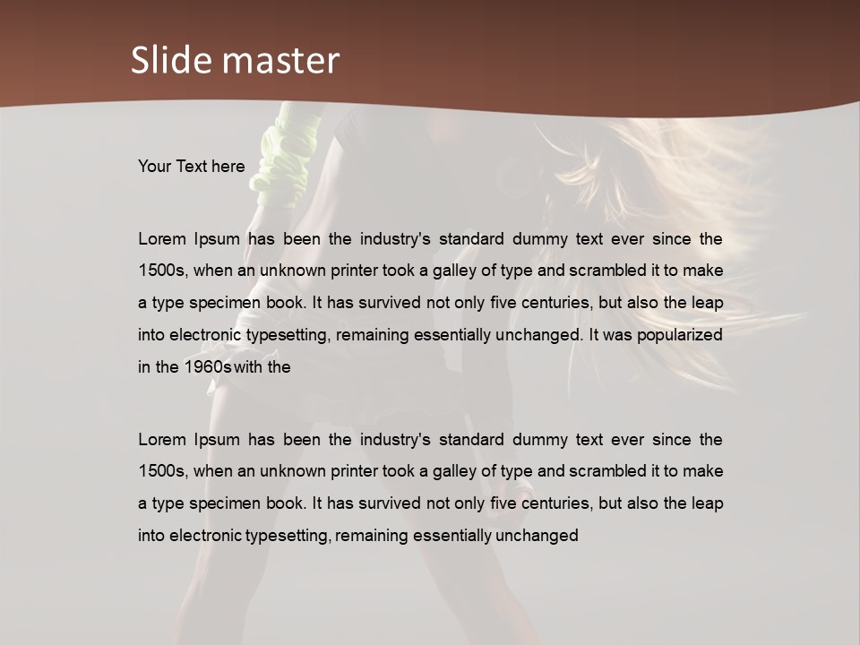 Moving Beauty Studio PowerPoint Template