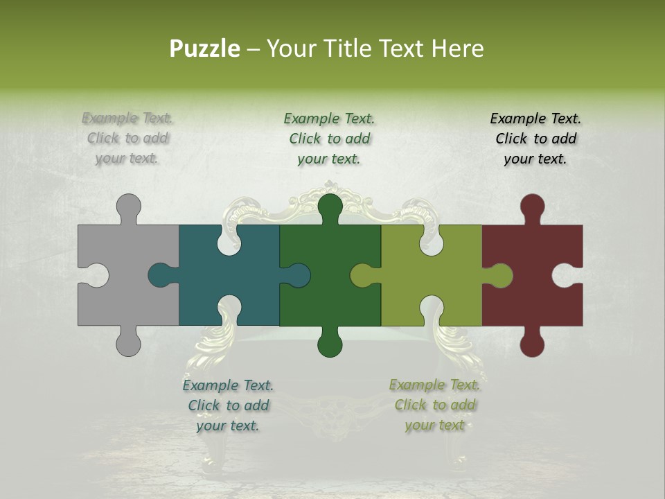 Illustration Effect Decoration PowerPoint Template