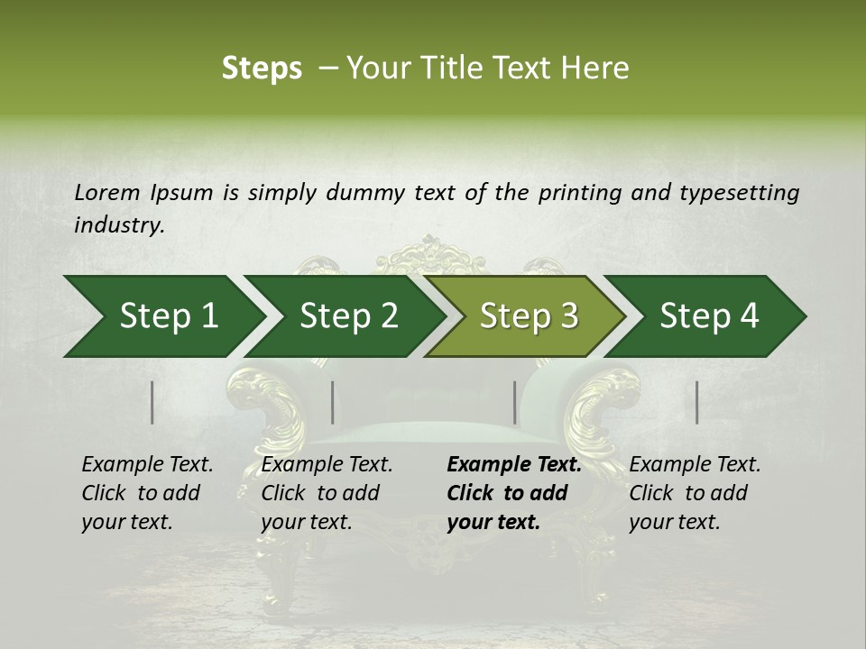 Illustration Effect Decoration PowerPoint Template