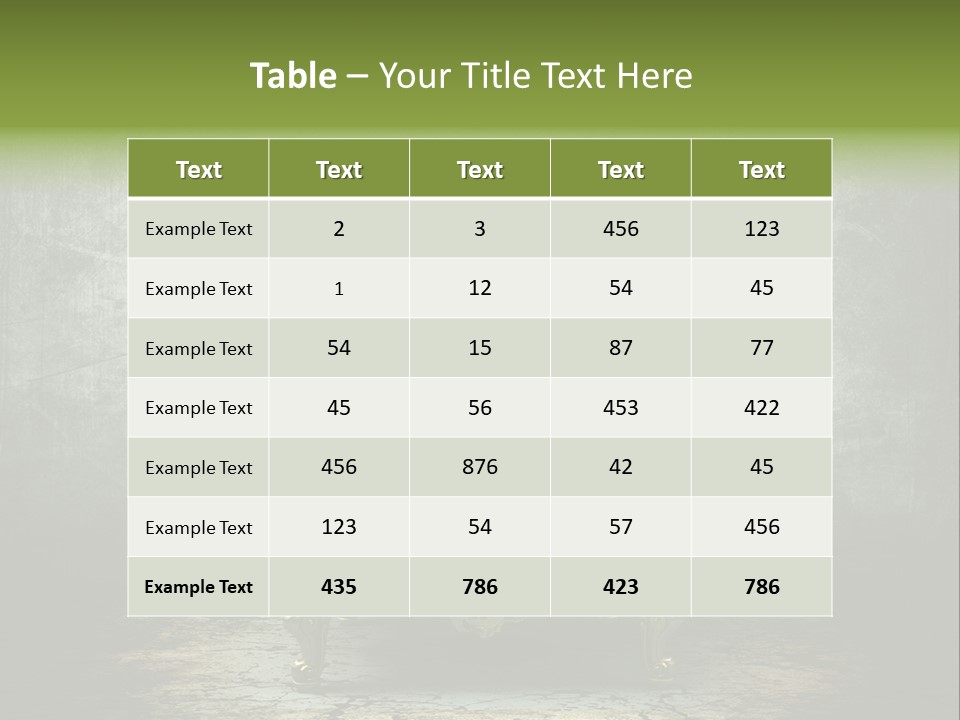 Illustration Effect Decoration PowerPoint Template