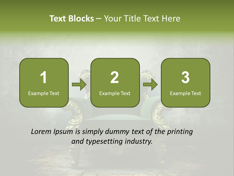 Illustration Effect Decoration PowerPoint Template