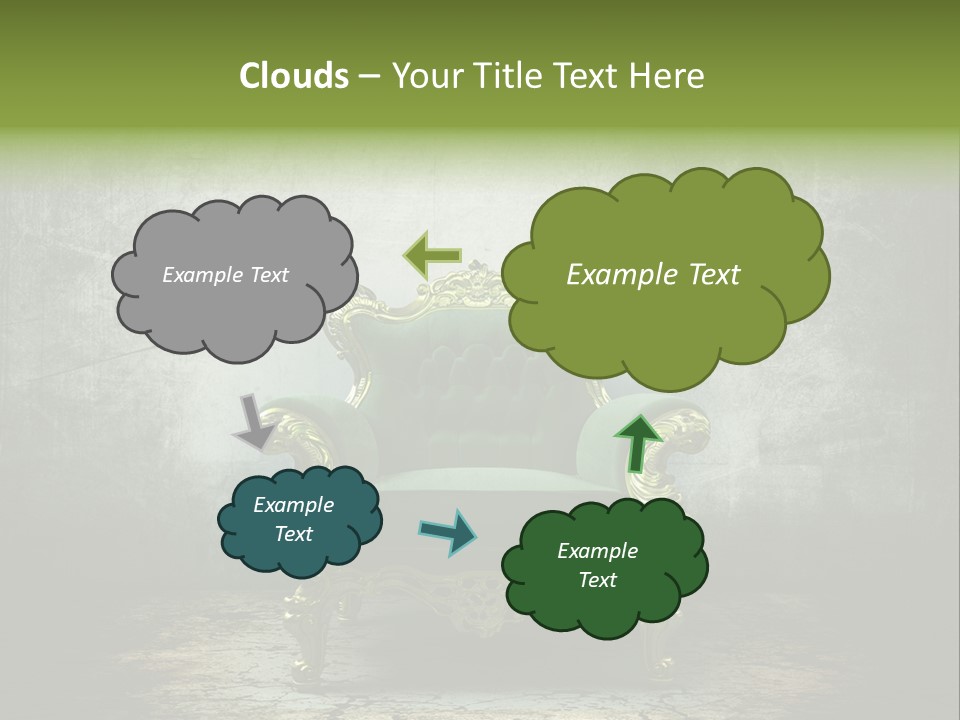Illustration Effect Decoration PowerPoint Template