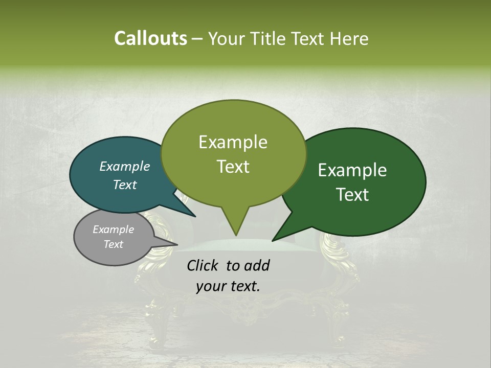 Illustration Effect Decoration PowerPoint Template