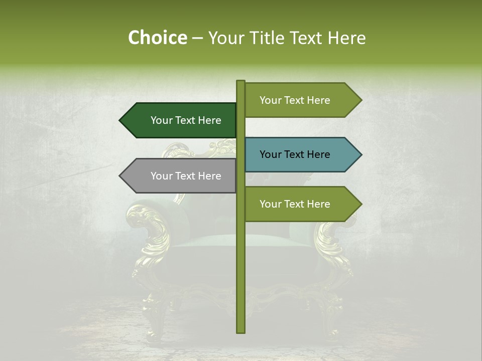 Illustration Effect Decoration PowerPoint Template