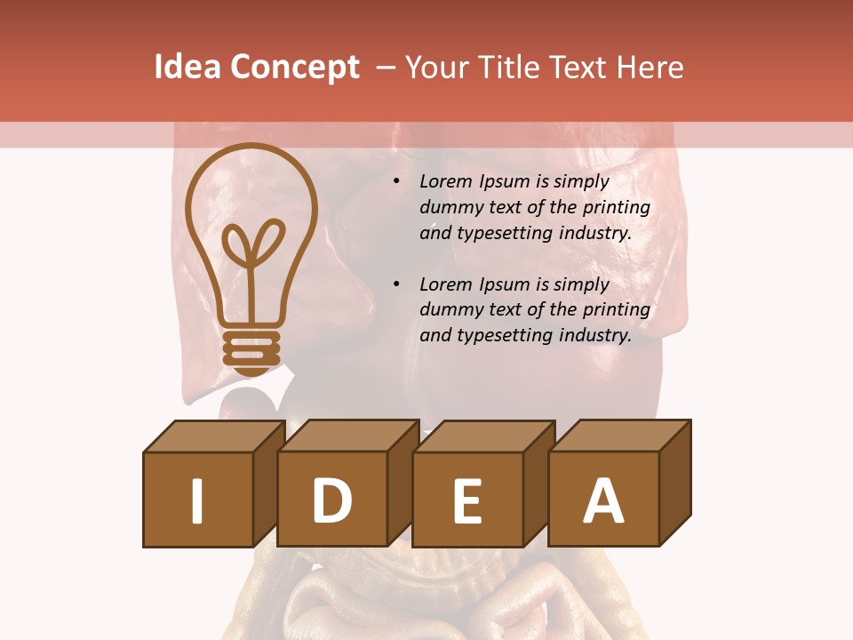 Lung Anatomical Care PowerPoint Template