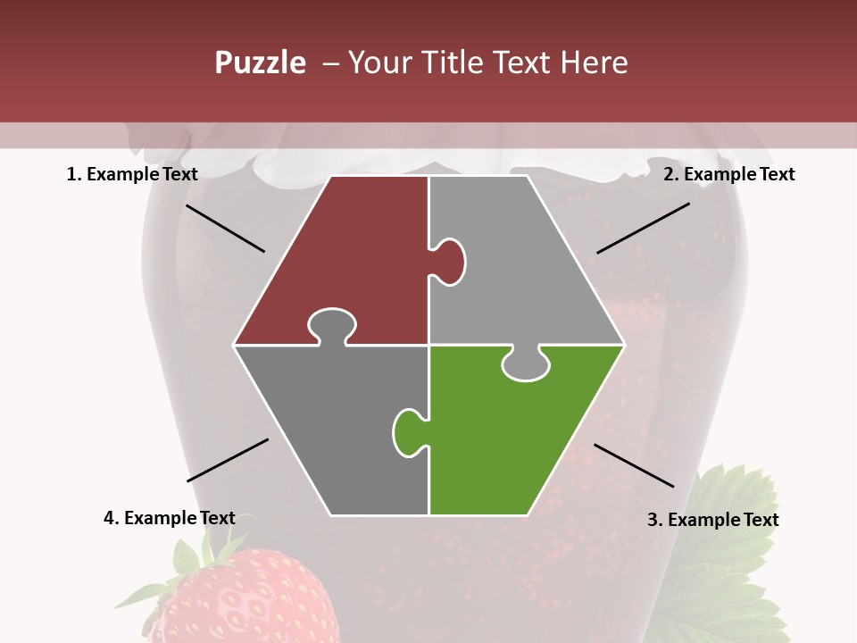 Juicy Organic Dessert PowerPoint Template