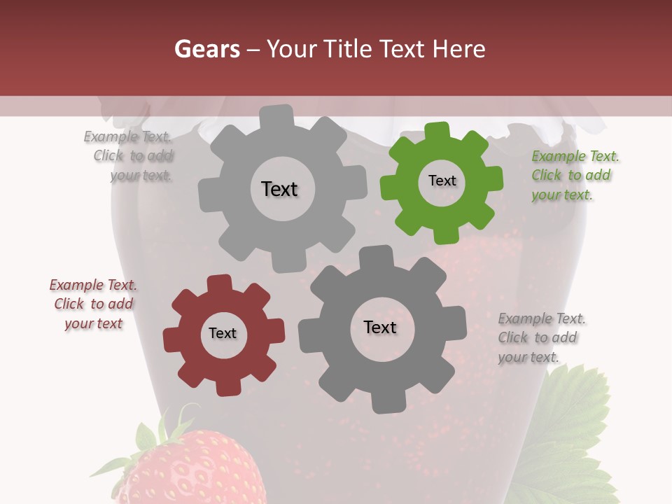 Juicy Organic Dessert PowerPoint Template